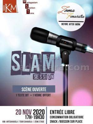 Slam session scene ouverte  IKM Ivon-toeran'ny Kolontsaina Malagasy