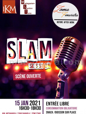 Slam session scène ouverte - IKM Ivon-toeran'ny Kolontsaina Malagasy‍