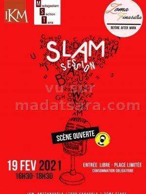Slam session scene ouverte IKM Ivon-toeran'ny Kolontsaina Malagasy