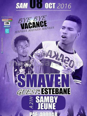 Smaven‍ avec Esteban‍ & Samby Jeune‍ - bye bye vacance