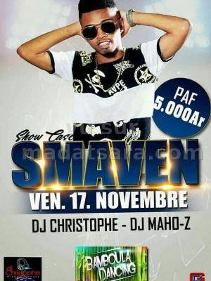 Smaven en show case Bamboula - Antalaha