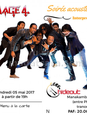 Soirée acoustique avec Mage 4‍ - Hideout Manakambahiny