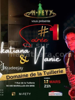 Soirée avec Nanie‍ & Njakatiana‍ - Domaine de la tuilerie Marolles En Brie