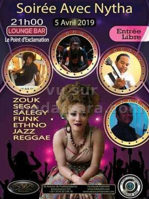 Soirée avec Nytha Le Point d'Exclamation