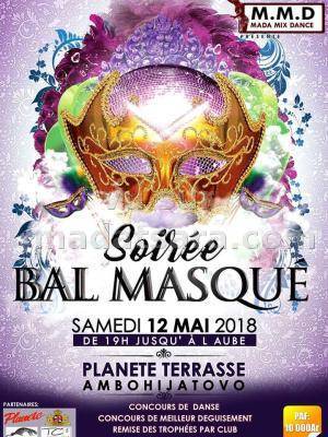 Soirée bal masqué Planete Terrasse Ambohijatovo
