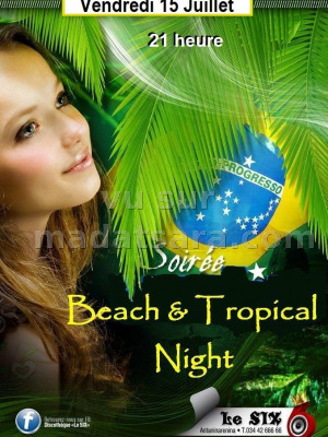 Soirée Beach & Tropical Night - Le Six
