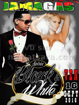Soirée Black & White au Jamagas Discothèque