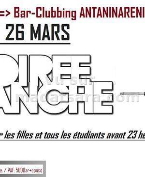 Soirée Blanche au Le Six