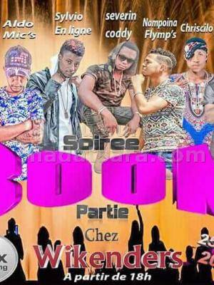 Soirée boom party chez Wikender's