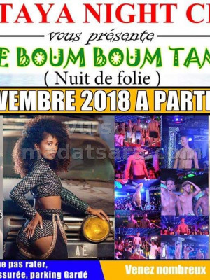 Soirée Boum boum tam tam - Night Club Pattaya Toamasina‍