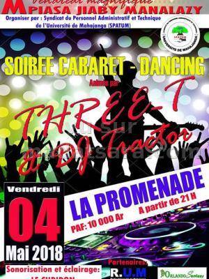 Soirée cabaret dancing La Promenade Mahajanga