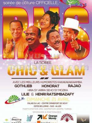 Soirée chic et glam Palais Du Lac Vichy