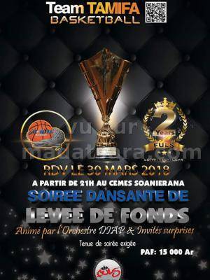 Soirée dansante de levée de fonds CEMES Soanierana