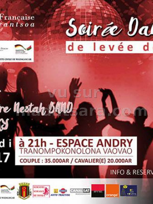 Soirée dansante de levée de fonds - Espace Andry Tsianolondroa‍