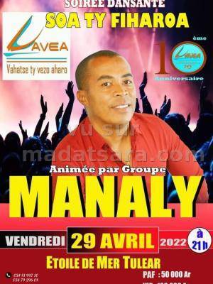Soirée dansante Manaly Etoile De Mer Toliary