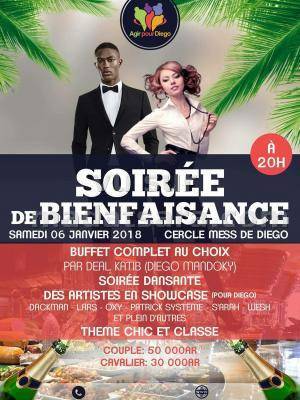 Soirée de bienfaisance Cercle Mess Mixte Antsiranana