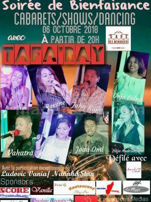 Soirée de bienfaisance Gare des Manguiers Espace Les Pangalanes Toamasina avec Tafaray