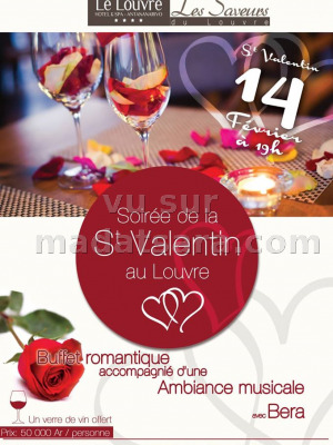 Soirée de la Saint-Valentin - Le Louvre 313 Antaninarenina‍ avec Bera Music‍