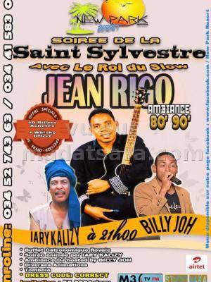 Soirée de la St Sylvestre avec Jean rigo, Billy Joh, Iary Kalizy - New Park Resort