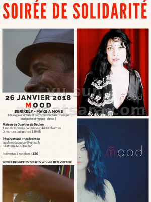 Soirée de solidarité - Maison de Quartier de Doulon