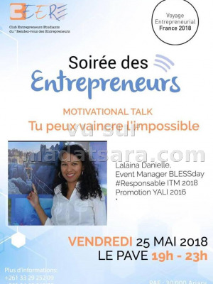 Soirée des entrepreneurs - Pavé Antaninarenina‍