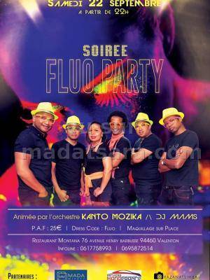 Soirée fluo party avec Kanto Mozika Mon Tana