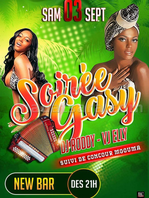 Soirée Gasy - New Bar Diégo
