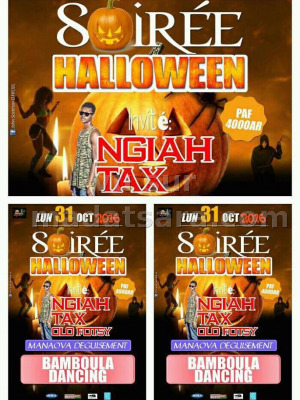 Soirée Halloween au Bamboula - Antalaha - Madagasikara‍ avec Ngiah Tax Olo Fotsy‍
