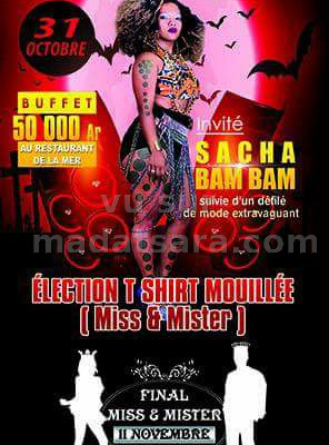 Soirée Halloween Number One‍ avec Sacha Bam Bam‍