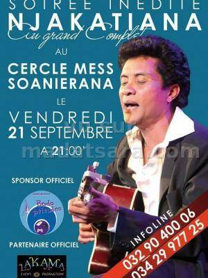 Soirée inédite Njakatiana au grand complet CEMES Soanierana