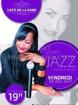 Soirée jazz au Café de la Gare Soarano avec Joelle Claude