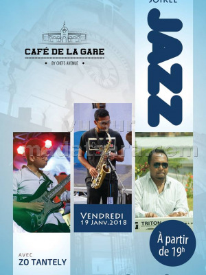 Soirée Jazz au Café de la Gare Soarano‍ avec Zo Tantely‍