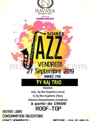 Soirée Jazz - Fy Raj Trio