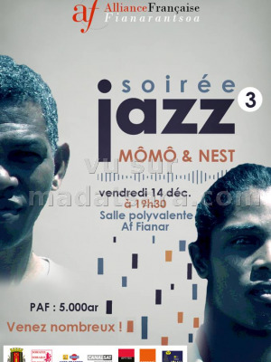 Soirée Jazz Nest‍ & Mômô‍ - AF -  Fianarantsoa‍