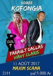 Soirée kofonga avec Farault dallas & Viavy Clarisse -