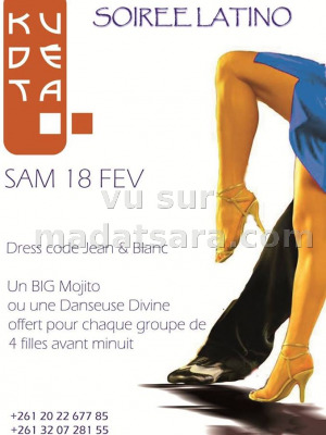 Soirée latino - Kudeta urban Club‍