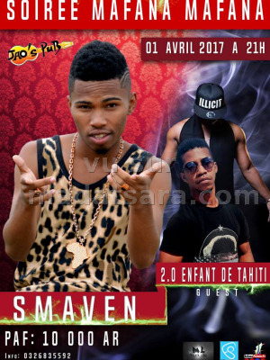 Soirée mafana mafana avec Smaven‍ - JAO'S PUB‍