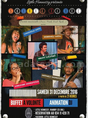 Soirée musicale avec Christelle Ratri‍, Sandrine Rajaofetra‍, Mathieu Rajaofetra, Benkheki Ratri & Andry Sylvano‍ - Little Hennesy Ivandry‍
