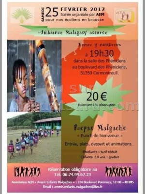 Soirée organisée par AEM - Salle des Phéniciens Cormontreuil