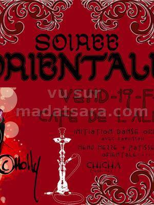 Soirée Orientale au Café de l'Alliance Antsirabe