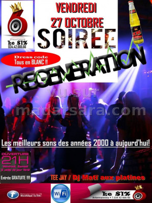 Soirée regeneration party - Le SIX‍