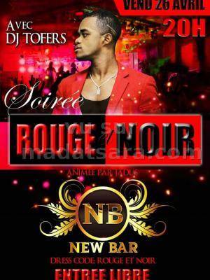 Soirée rouge noir New Bar Diégo Suarez