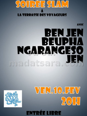 Soirée Slam - Terrasse du voyageur Antsiranana‍