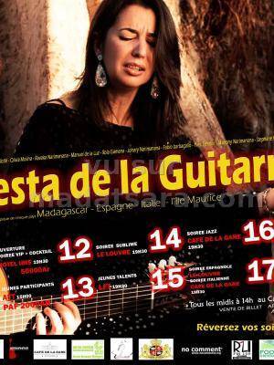 Soirée jazz Fiesta de la Guitarra au Café de la Gare Soarano