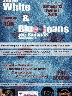 Soirée white & Blue jean au Joe Bananas Ampandrana