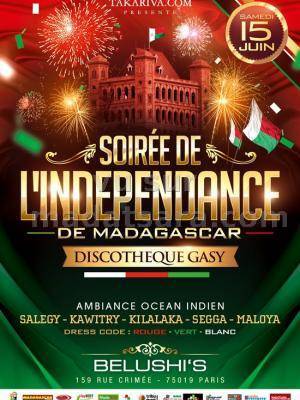 Soirée de l'indépendance de Madagascar à Paris