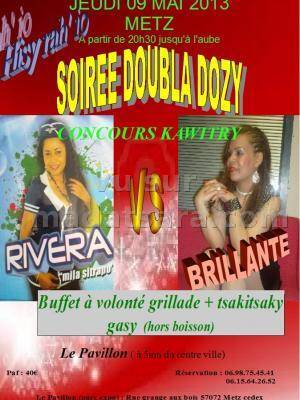 Rivera et Brillante
Buffet à volonté grillade + Tsakitsaky
Concours Kawitry
Quelques vidéos de
