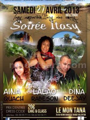 Avec Aina Quach, Lalao Rabeson et DJ Dina
Quelques vidéos de Aina Quach
[videos listOrderBy=&quot