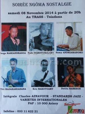 Avec Serge Ramiandrasoa, Rado Rakotoralahy, Samy Andriamanoro, Titi Razakamiadana, Eric Rakotoary et