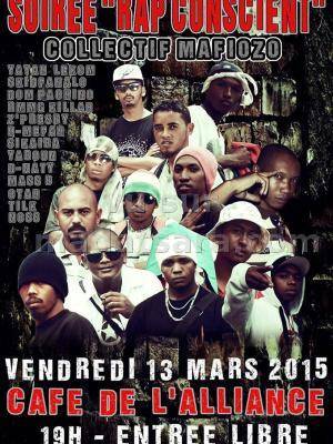 Soirée Rap conscient collectif mafiozo au Café de l'alliance